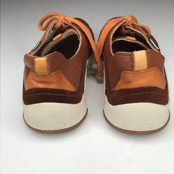 PIKOLINOS NERJA Casual sneakers in Brown Leather Euro Size 40. - Picture 7 of 12